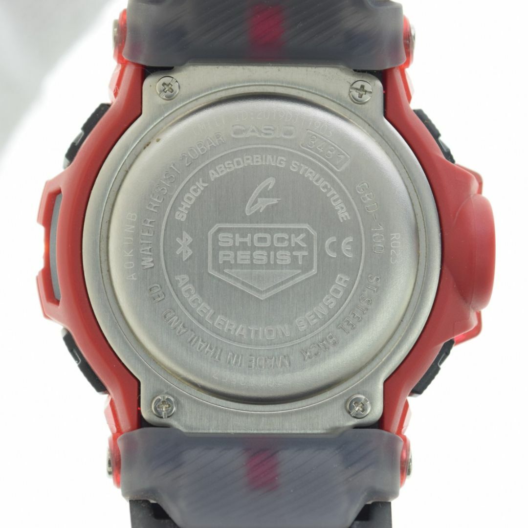 CASIO - 【CASIO】GBD-100SM-4A1JF G-SHOCKウォッチ 時計の通販 CASIO - 【CASIO】GBD-100SM-4A1JF G-SHOCKウォッチ 時計の通販