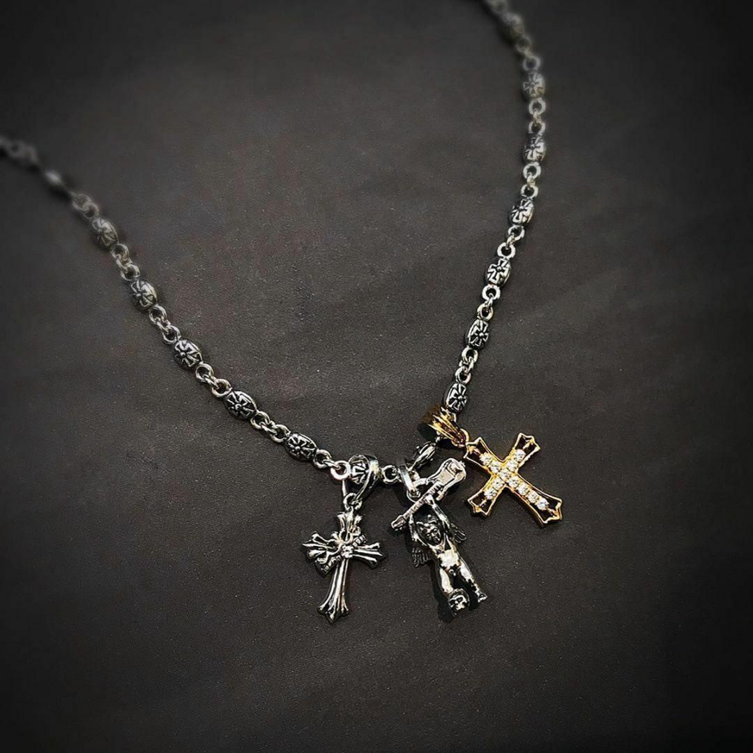 Justin Davis - 定価8.4万☆Justin Davis クロスネックレス Justin Davis - 定価8.4万☆Justin Davis クロスネックレス