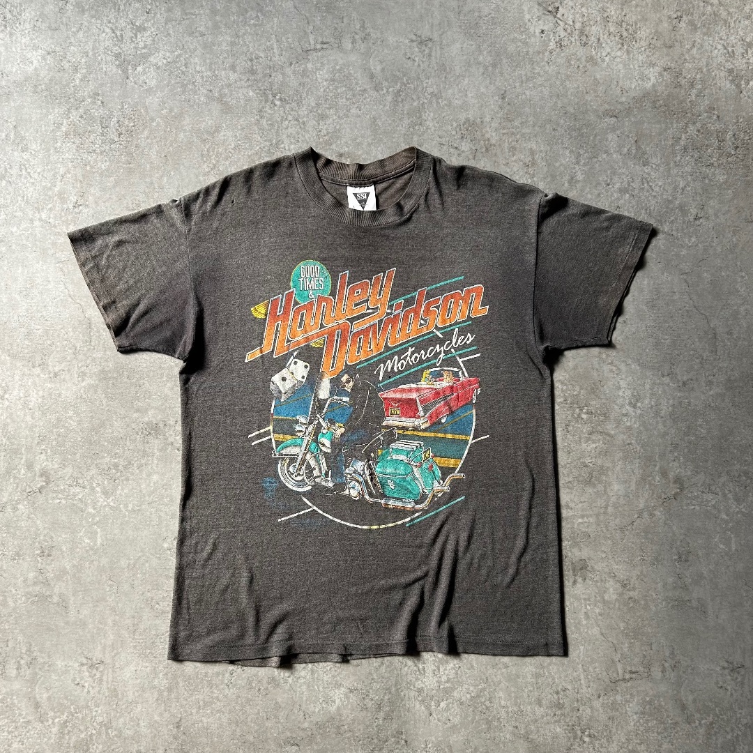 Harley Davidson - 80s ハーレーダビッドソン tシャツ USA製 L Harley Davidson - 80s ハーレーダビッドソン tシャツ USA製 L