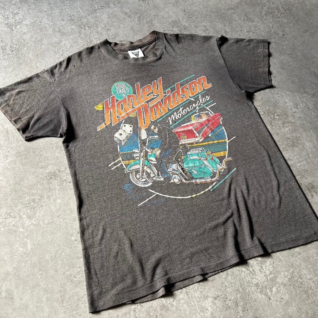 Harley Davidson - 80s ハーレーダビッドソン tシャツ USA製 L Harley Davidson - 80s ハーレーダビッドソン tシャツ USA製 L
