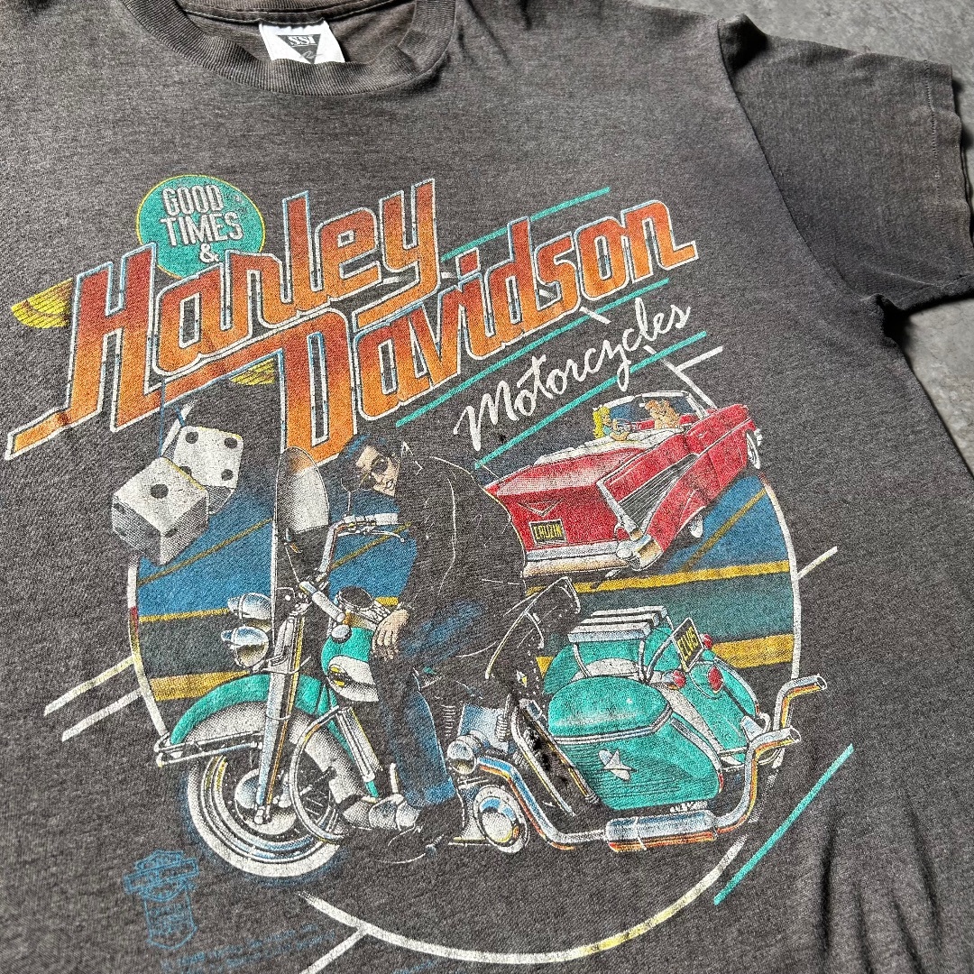 Harley Davidson - 80s ハーレーダビッドソン tシャツ USA製 L Harley Davidson - 80s ハーレーダビッドソン tシャツ USA製 L