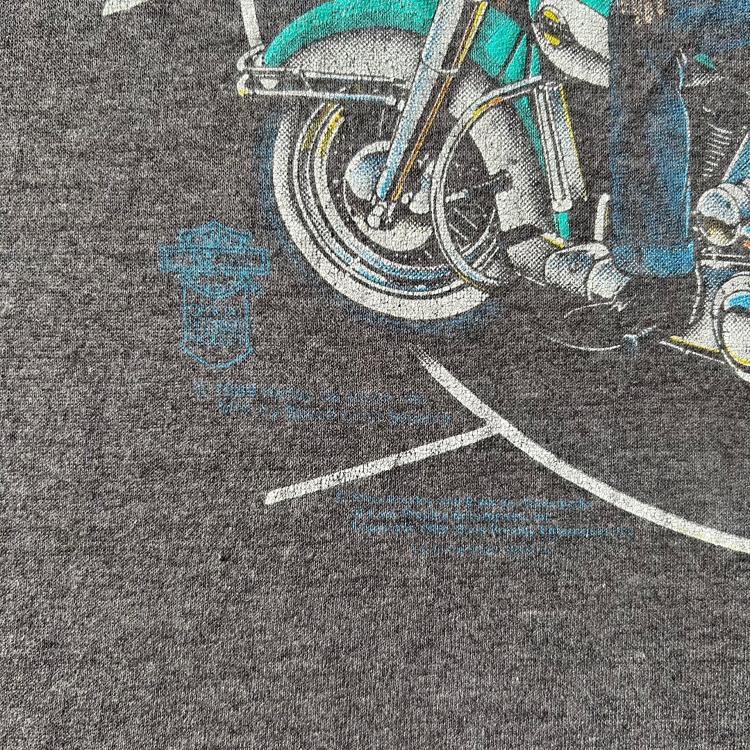 Harley Davidson - 80s ハーレーダビッドソン tシャツ USA製 L Harley Davidson - 80s ハーレーダビッドソン tシャツ USA製 L