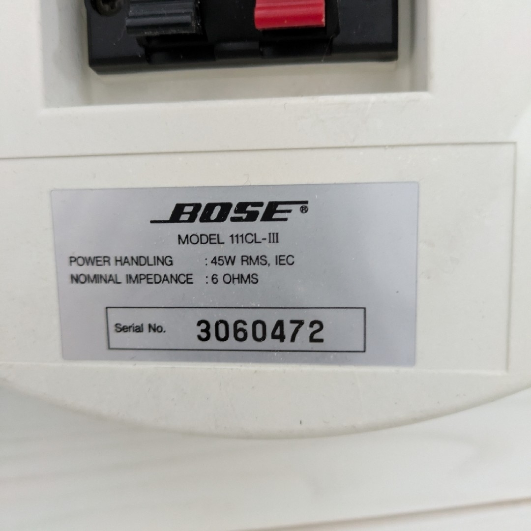 BOSS - BOSE 111CL-Ⅲ 天井埋込型スピーカーの通販 by けんご's BOSS - BOSE 111CL-Ⅲ 天井埋込型スピーカーの通販 by けんご's