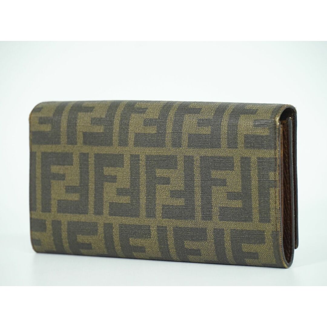 本物 フェンディ FENDI ズッカ 長財布 ロングウォレット PVC 本物 フェンディ FENDI ズッカ 長財布 ロングウォレット PVC