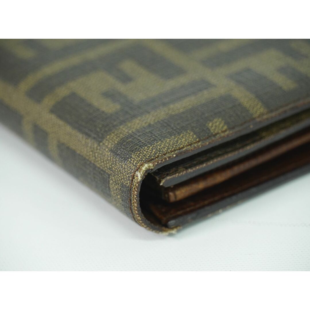 本物 フェンディ FENDI ズッカ 長財布 ロングウォレット PVC 本物 フェンディ FENDI ズッカ 長財布 ロングウォレット PVC
