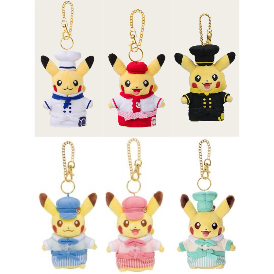 ポケモン(ポケモン)の美品タグ付 ポケモンカフェ ピカチュウスイーツ ピカチュウ マスコット エンタメ/ホビーのおもちゃ/ぬいぐるみ(ぬいぐるみ)の商品写真