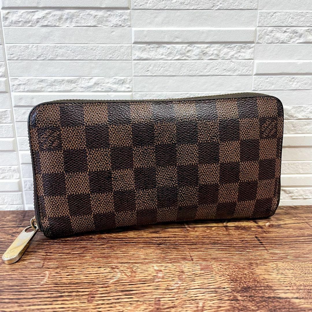 ルイヴィトン ダミエ レザー 長財布 ジッピーウォレット ルイヴィトン ダミエ レザー 長財布 ジッピーウォレット