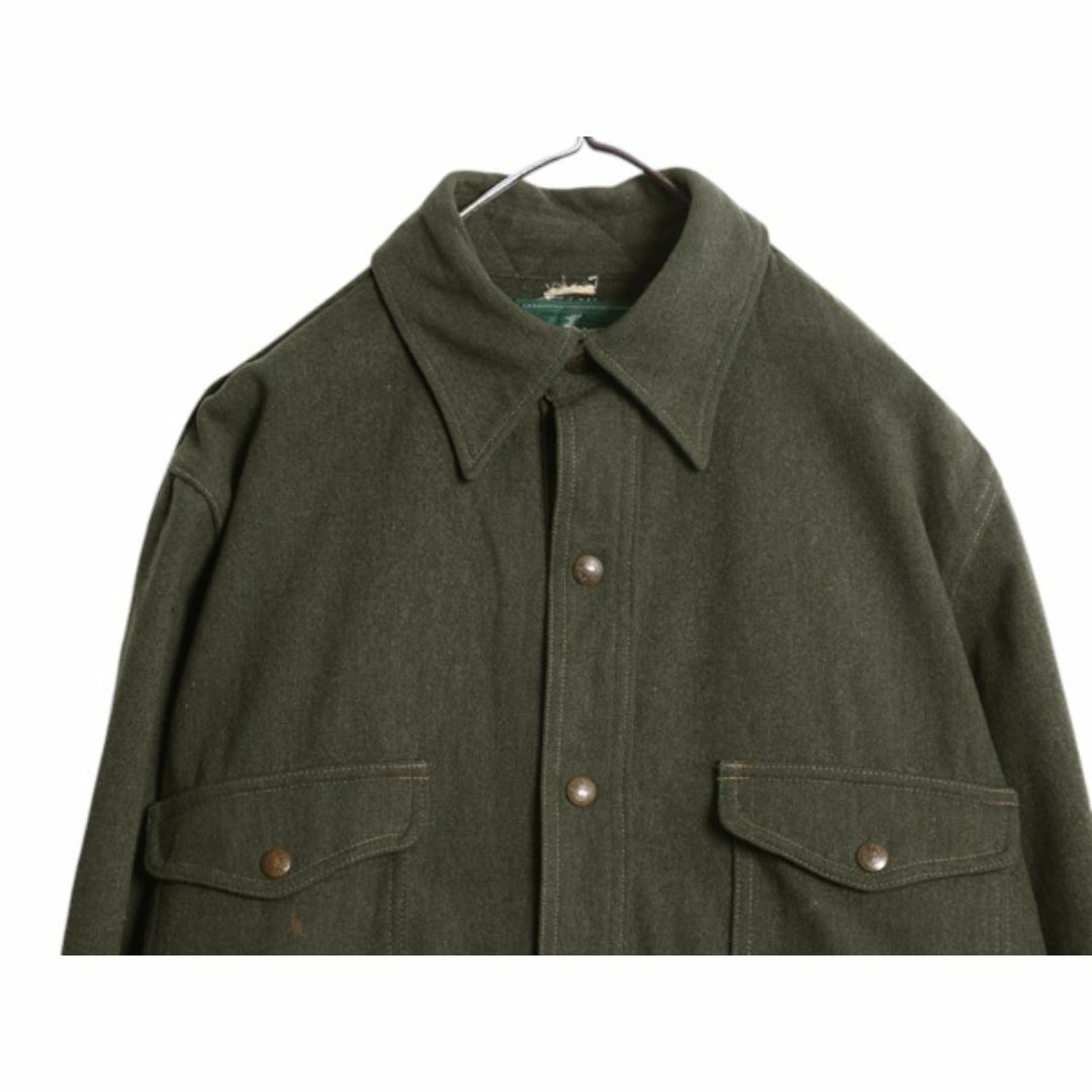 50s ☆ ホワイトスタッグ ウール シングル マッキーノ 50s ☆ ホワイトスタッグ ウール シングル マッキーノ