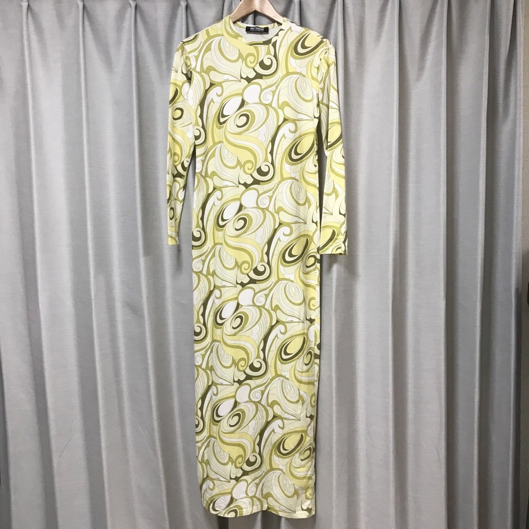 RAF SIMONS 総柄ワンピース RAF SIMONS 総柄ワンピース