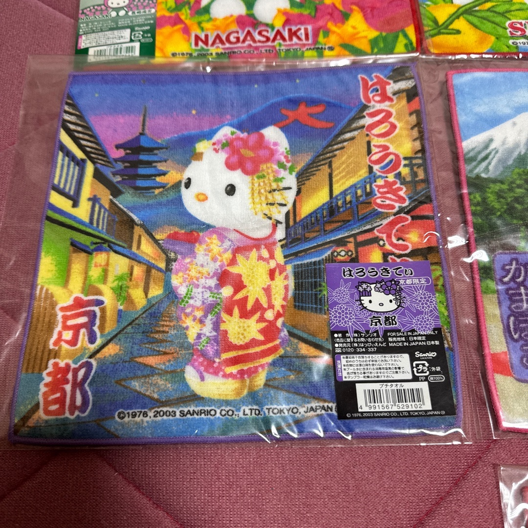 ランキングや新製品 Hello Kitty 8枚セット売り2001〜2005年のもの タオルセット タオル・ハンカチ