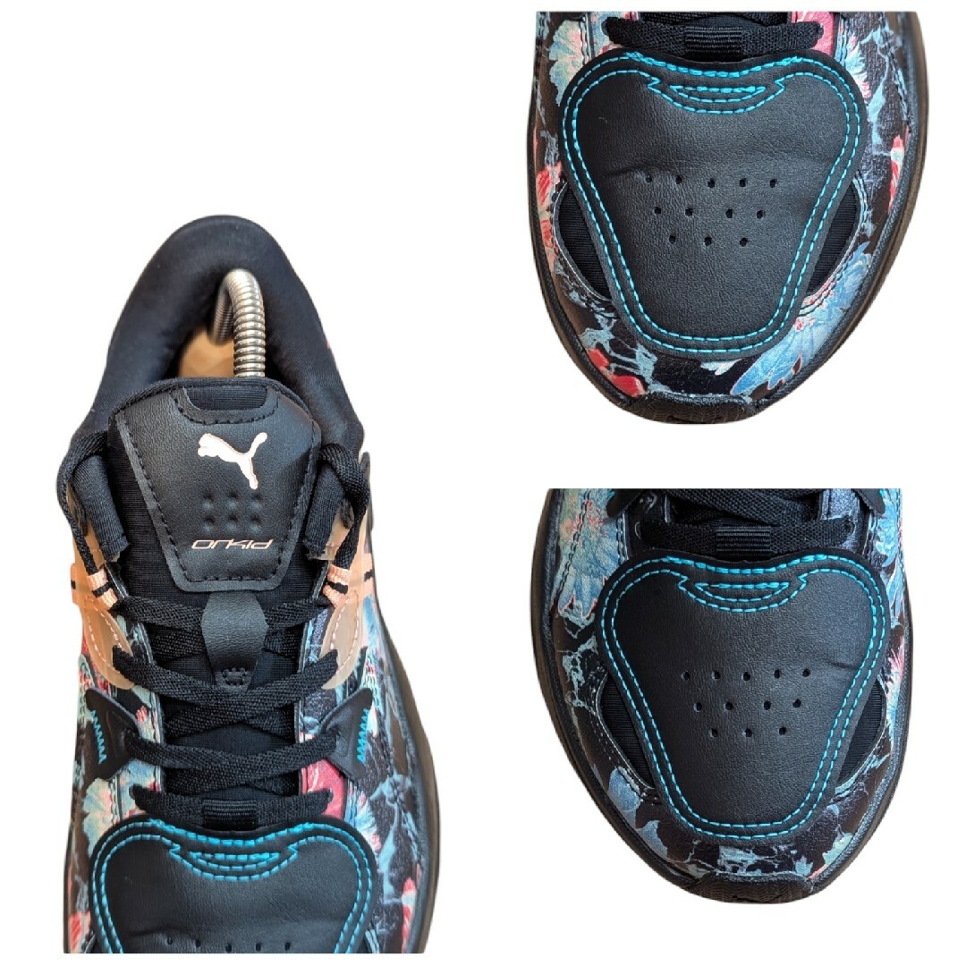PUMA - 美品 PUMA ORKID プーマ オーキッド 22.5cm 厚底 花柄の PUMA - 美品 PUMA ORKID プーマ オーキッド 22.5cm 厚底 花柄の