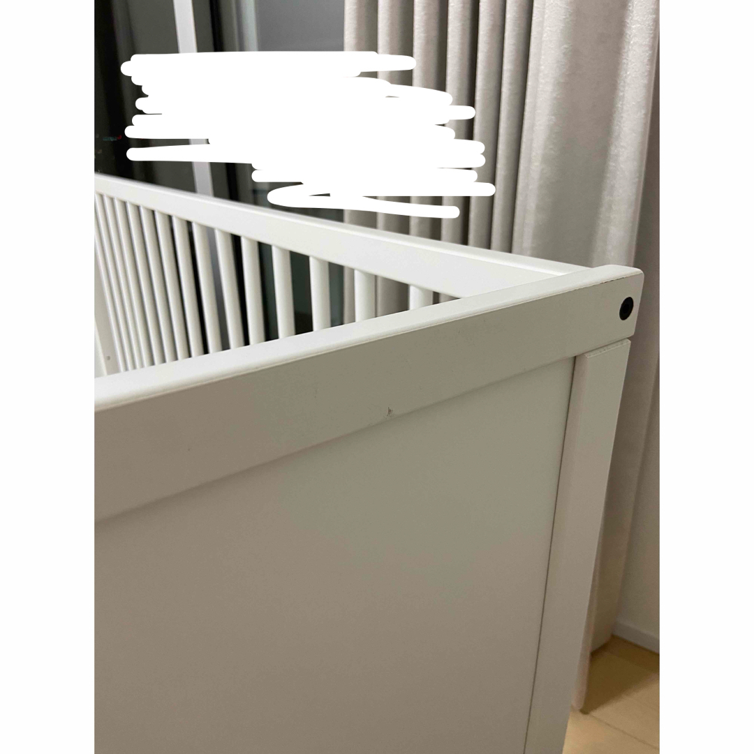 IKEA - SOLGUL ソルグル ベビーベッド 60x120 cmの通販 by IKEA - SOLGUL ソルグル ベビーベッド 60x120 cmの通販 by