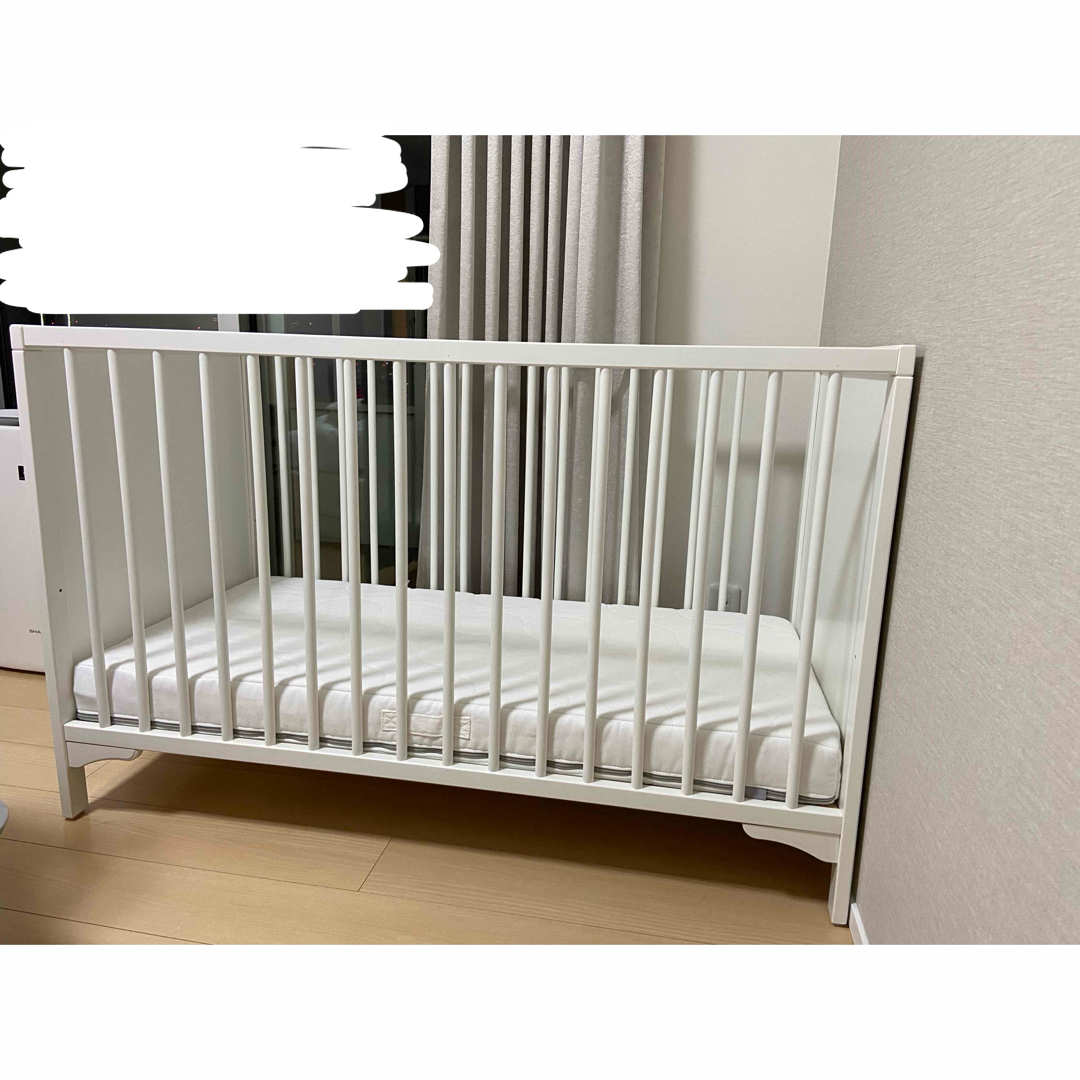 IKEA - SOLGUL ソルグル ベビーベッド 60x120 cmの通販 by IKEA - SOLGUL ソルグル ベビーベッド 60x120 cmの通販 by