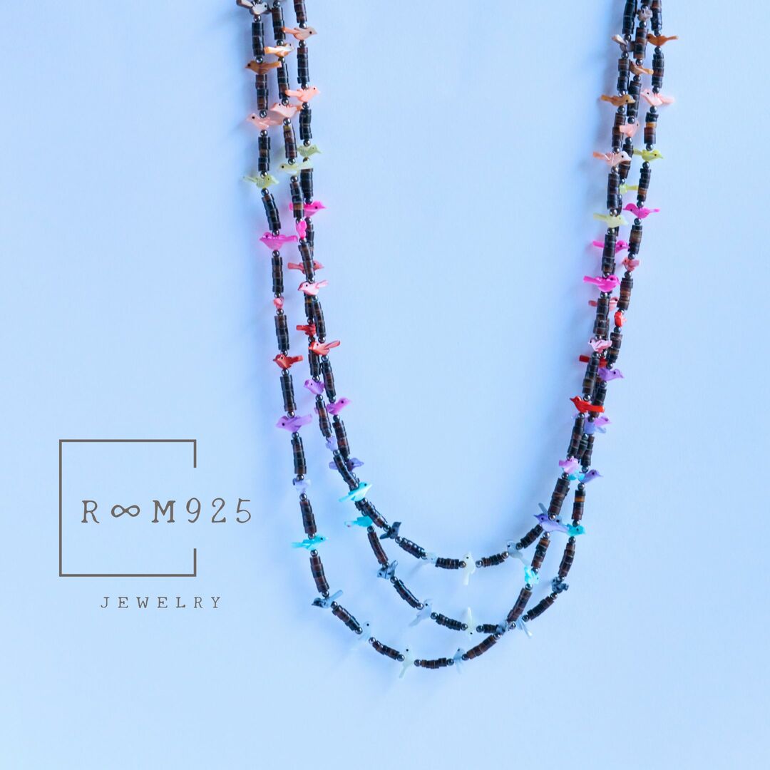 INDIAN JEWELRY - 【J142】*極上*ヴィンテージ 3連 ズニ族 INDIAN JEWELRY - 【J142】*極上*ヴィンテージ 3連 ズニ族