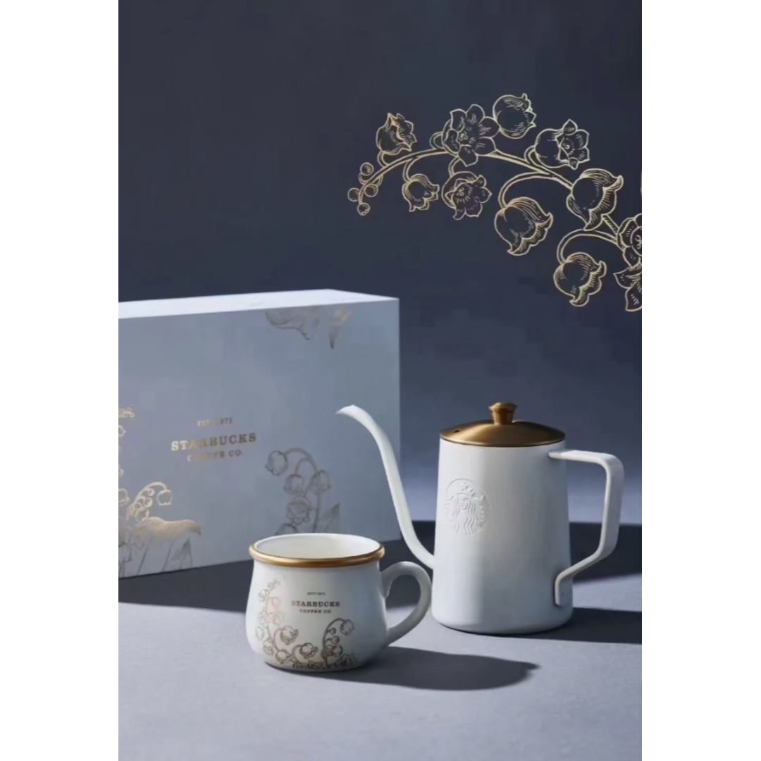 Starbucks - 新品 スターバックス スタバ中国限定 鈴蘭ドリップ Starbucks - 新品 スターバックス スタバ中国限定 鈴蘭ドリップ