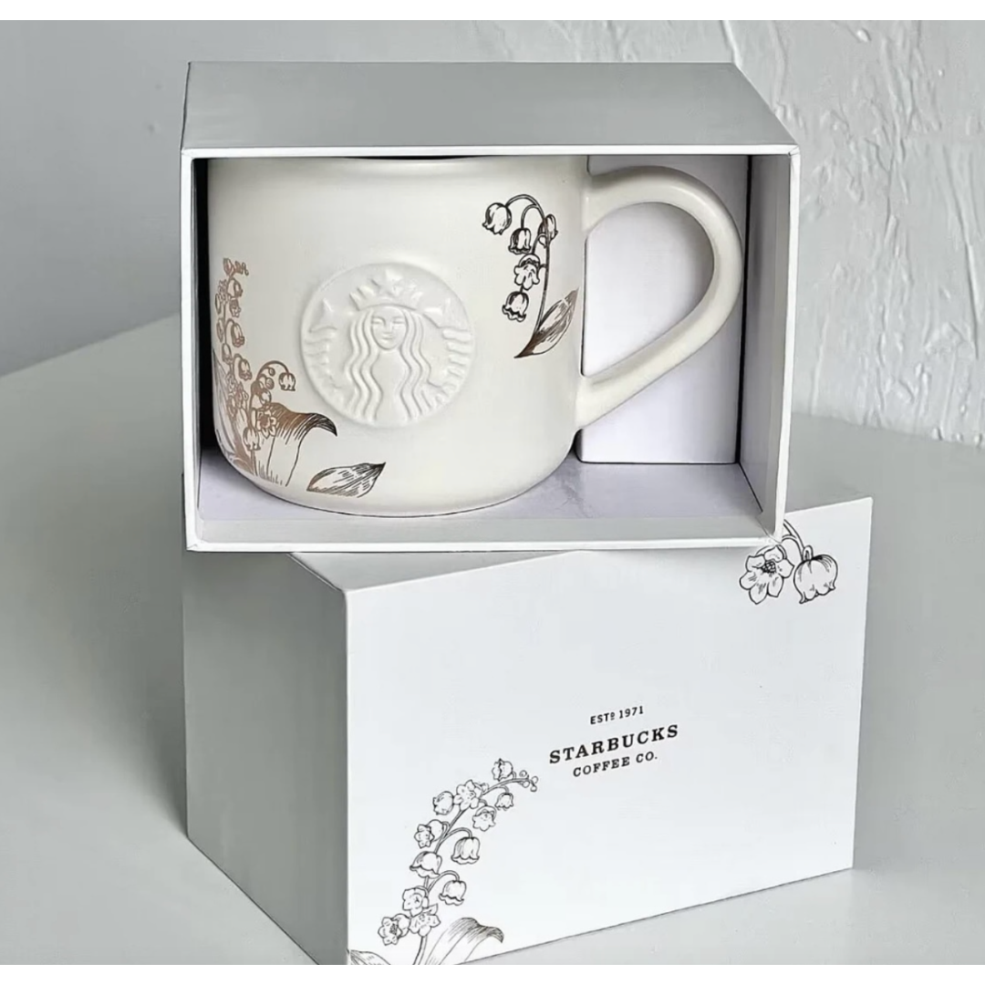 Starbucks - 新品 スターバックス 中国限定 鈴蘭 ギフトボックス Starbucks - 新品 スターバックス 中国限定 鈴蘭 ギフトボックス