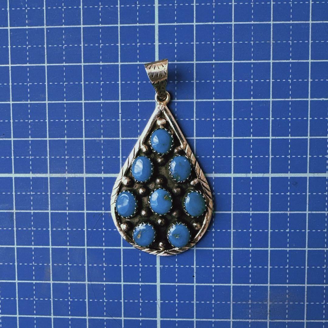INDIAN JEWELRY - 【J599】ヴィンテージ ナバホ族 ターコイズ INDIAN JEWELRY - 【J599】ヴィンテージ ナバホ族 ターコイズ