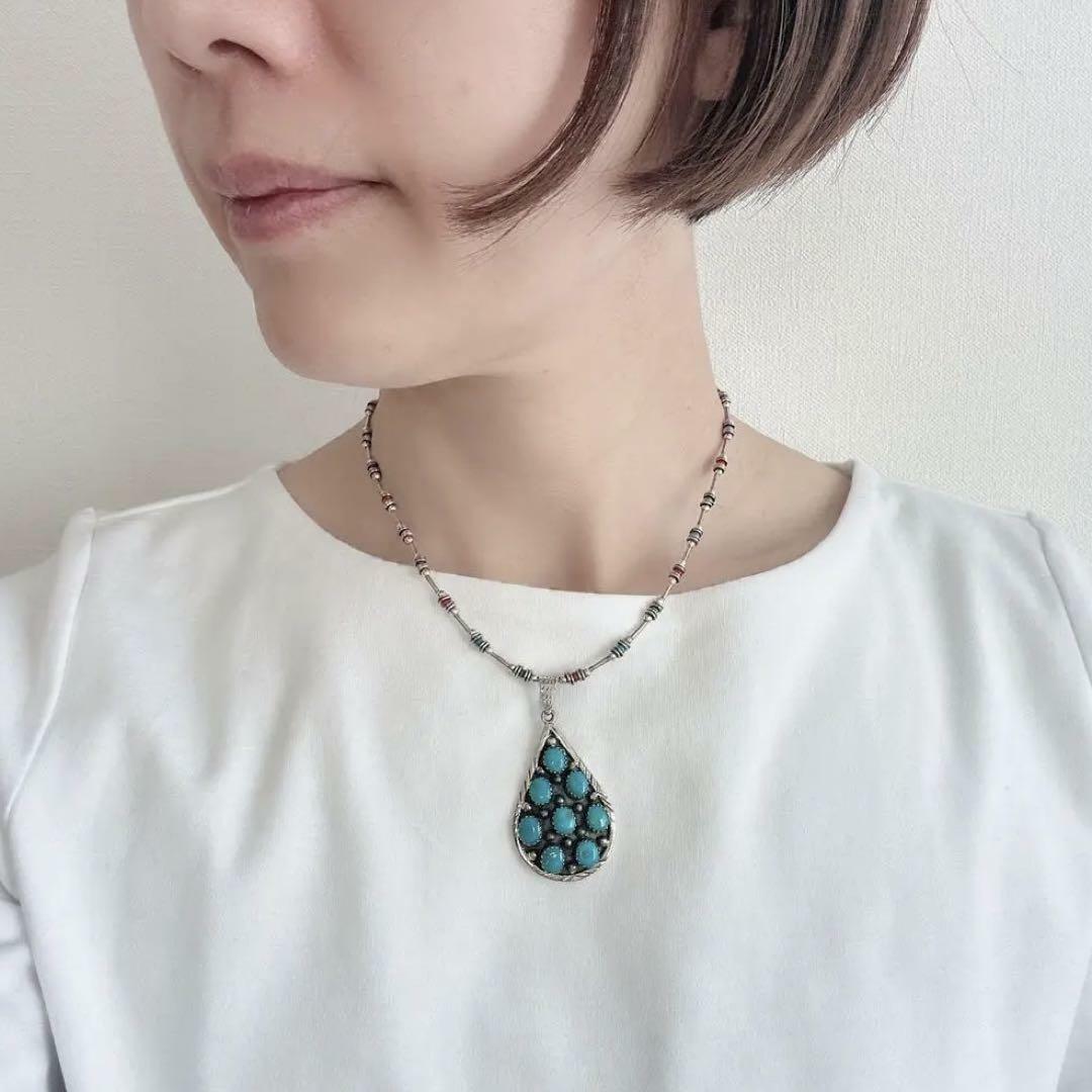 INDIAN JEWELRY - 【J599】ヴィンテージ ナバホ族 ターコイズ INDIAN JEWELRY - 【J599】ヴィンテージ ナバホ族 ターコイズ