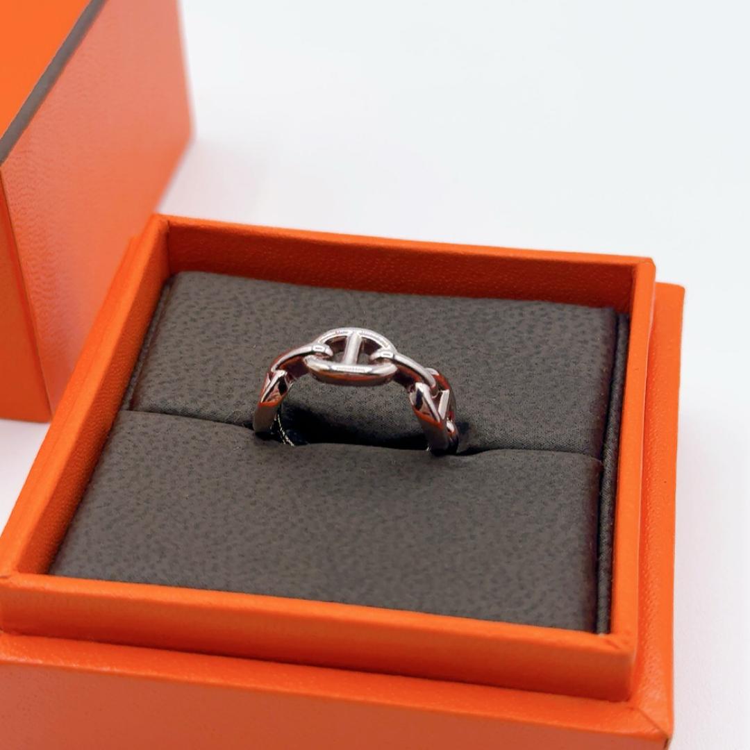 HERMES エルメス リング シェーヌダンクル アンシェネ サイズ50 HERMES エルメス リング シェーヌダンクル アンシェネ サイズ50