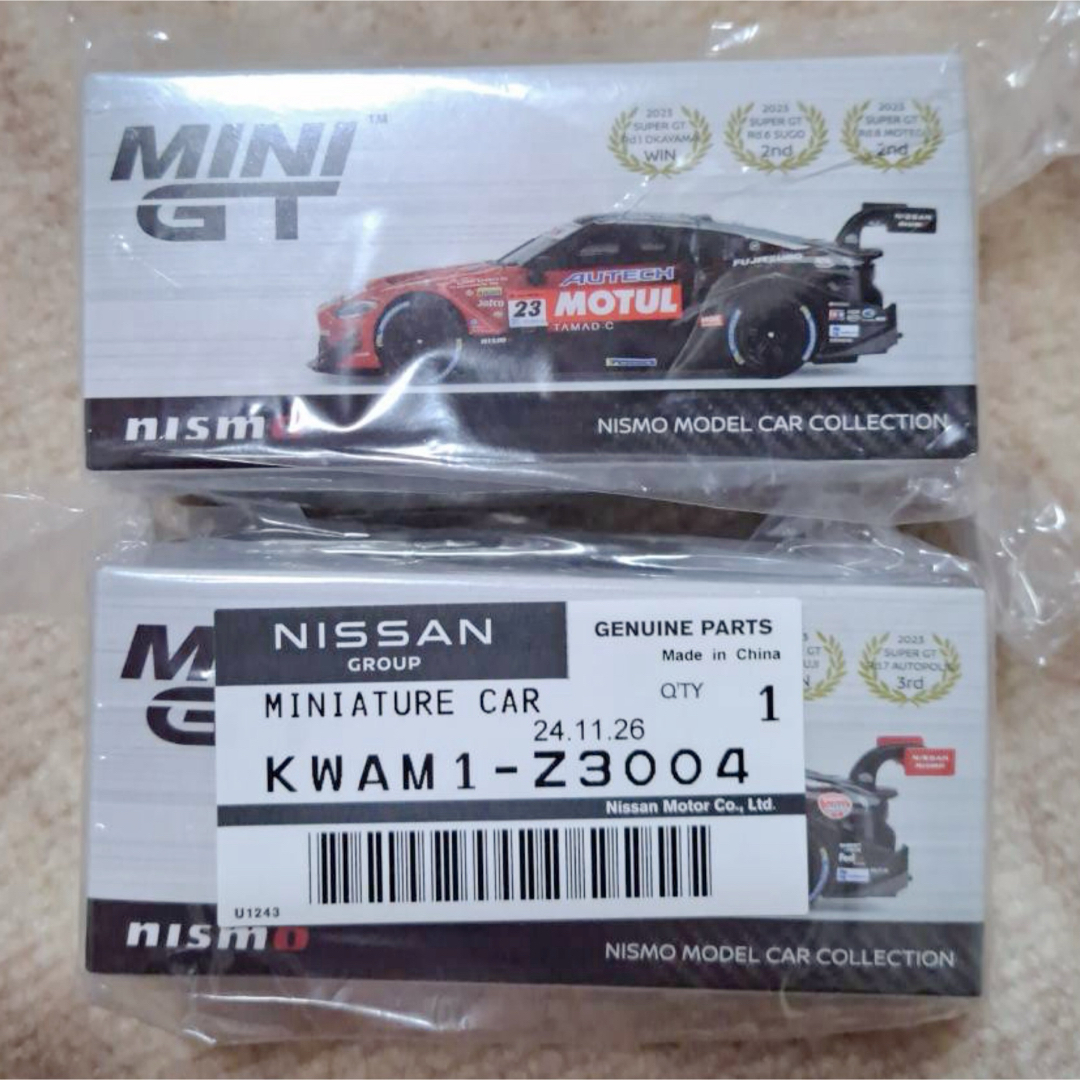 nismo - ニスモ MINIGT MOTUL AUTECH Niterra MOTUL Zの通販 by nismo - ニスモ MINIGT MOTUL AUTECH Niterra MOTUL Zの通販 by