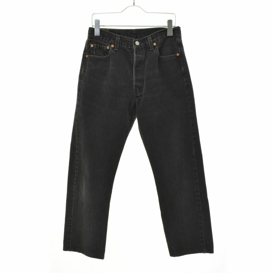 LEVIS】90s 98年 USA製 米国製 6501-0660 後染め ブラックデニム LEVIS】90s 98年 USA製 米国製 6501-0660 後染め ブラックデニム