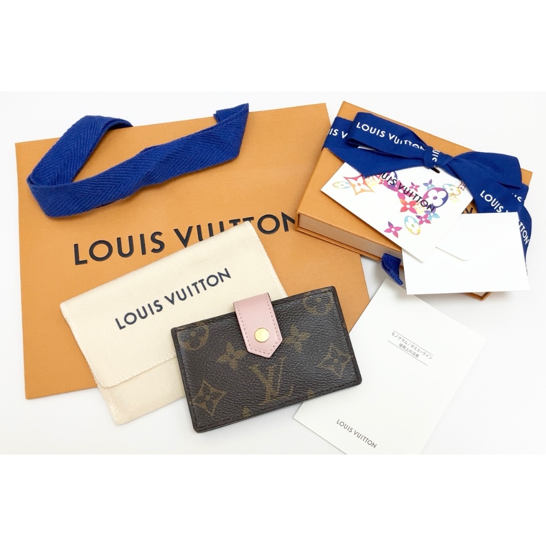 LOUIS VUITTON - ルイ・ヴィトン ポルト カルト モノグラム ローズバレリーヌ