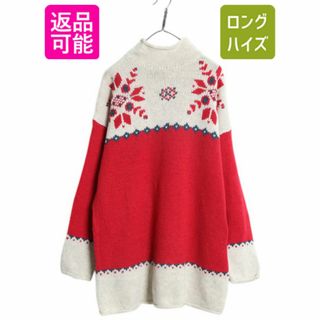 品揃え豊富で ロールネック エディーバウアー 90s ウール セーター ニット 男性用