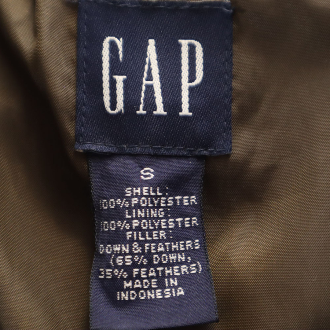 GAP - ギャップ ダウンジャケット S ブラウン GAP レディースの GAP - ギャップ ダウンジャケット S ブラウン GAP レディースの