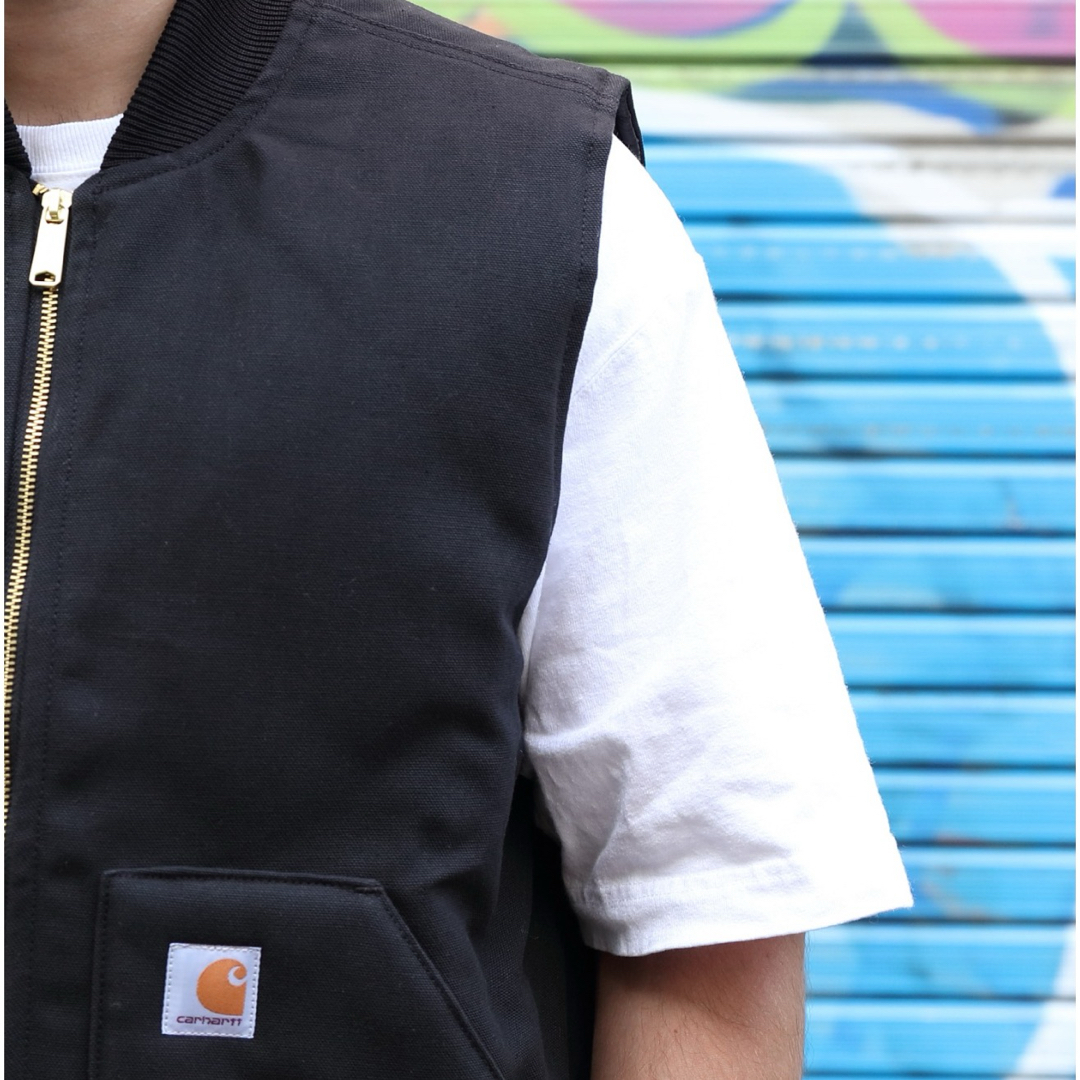 carhartt - 【新品・未使用】タグ付き Carhartt ダックベストの carhartt - 【新品・未使用】タグ付き Carhartt ダックベストの