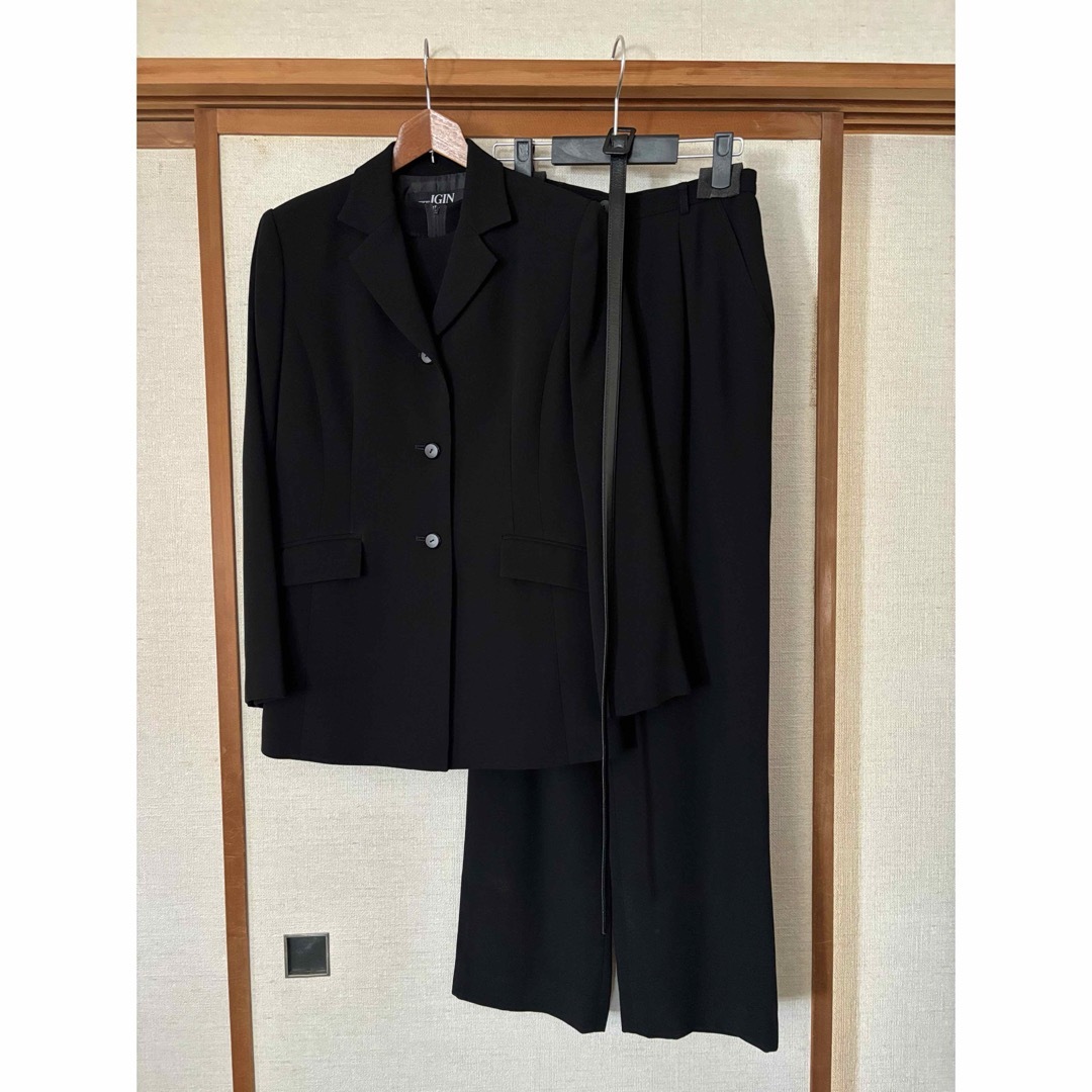 美品 東京イギン ブラックフォーマル 3点セット 9AR 美品 東京イギン ブラックフォーマル 3点セット 9AR