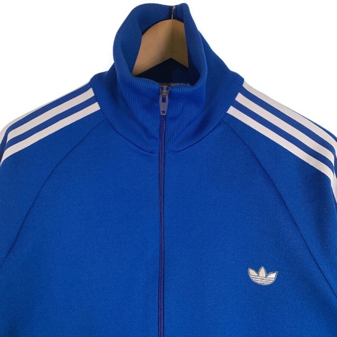 80´s adidas アディダス トラックジャケット ブルー ジャージ 80´s adidas アディダス トラックジャケット ブルー ジャージ
