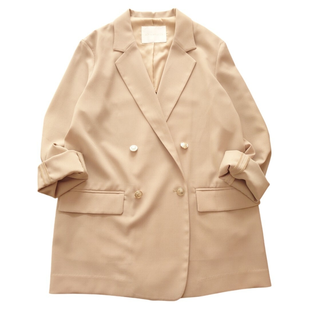 超美品 RIVE DROITE(リヴドロワ)ストレッチツイルテーラードジャケット