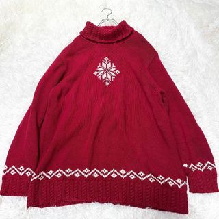 Ralph Lauren(ニット/セーター ・ レッド/赤色系)のフリマ Ralph Lauren(ニット/セーター ・ レッド/赤色系)のフリマ