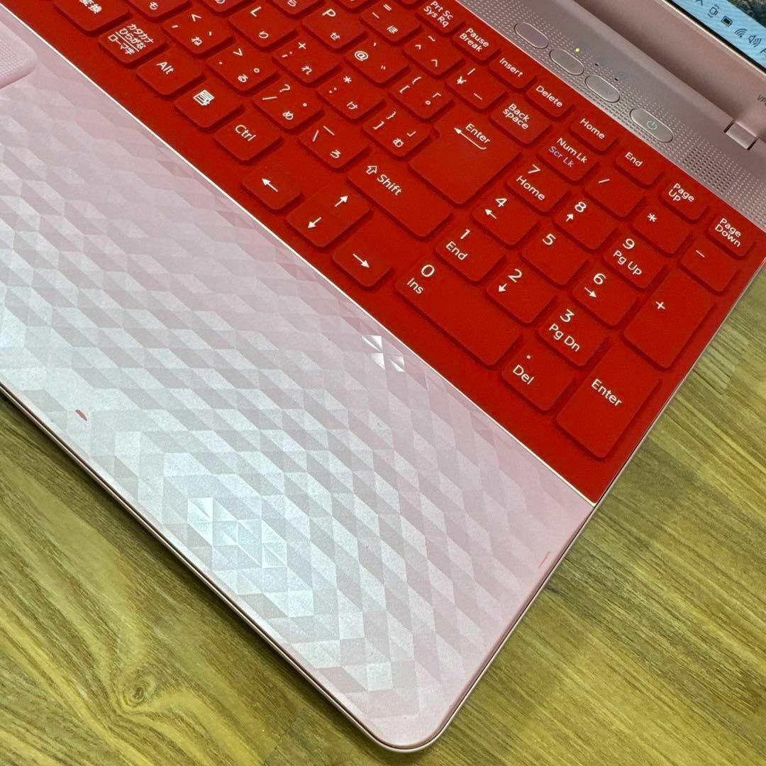 限定仕様】VAIOダイヤカットピンク&レッド☘corei7☘新品SSD256 限定仕様】VAIOダイヤカットピンク&レッド☘corei7☘新品SSD256