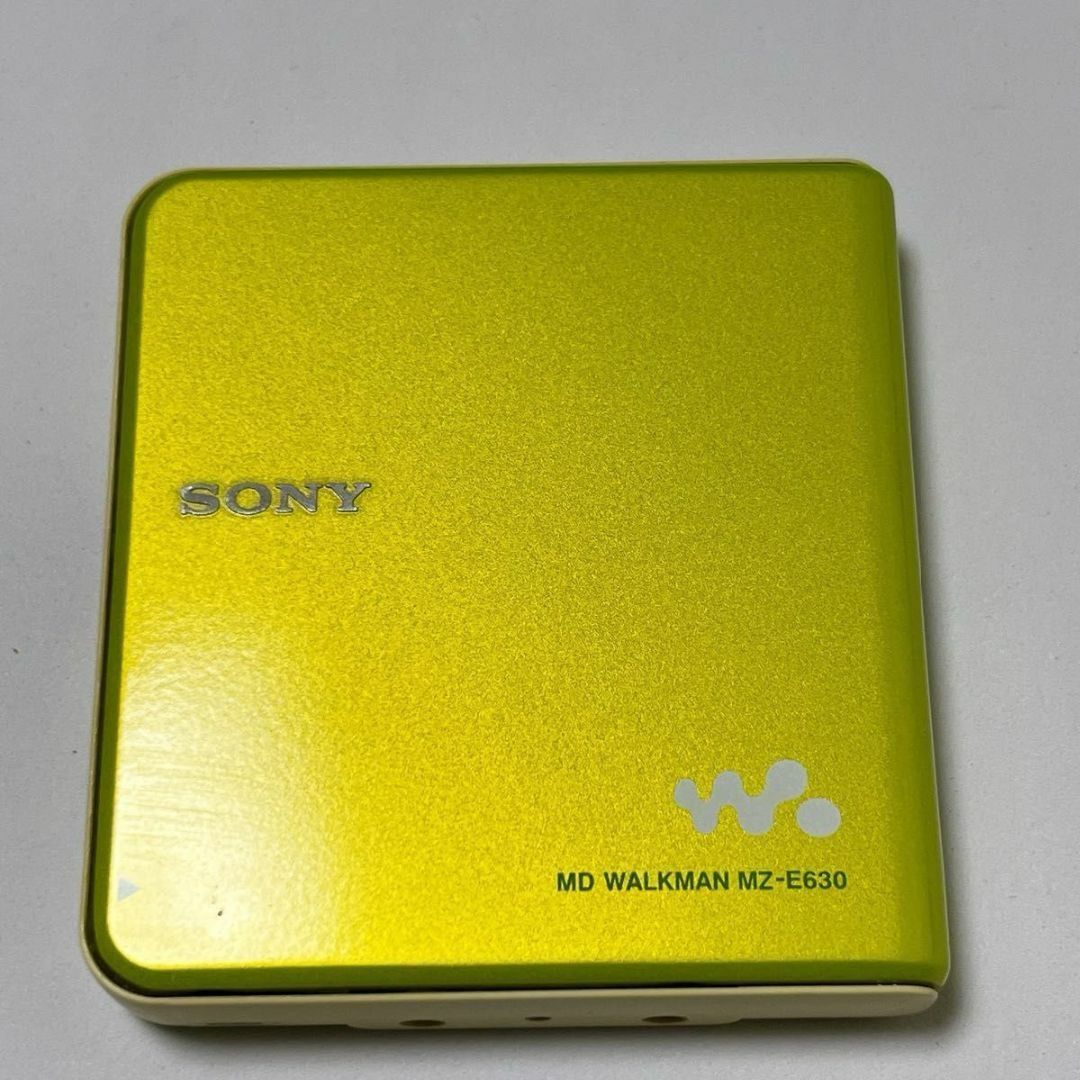 SONY MDウォークマン MZ-E630 ポータブルMDプレーヤー SONY MDウォークマン MZ-E630 ポータブルMDプレーヤー
