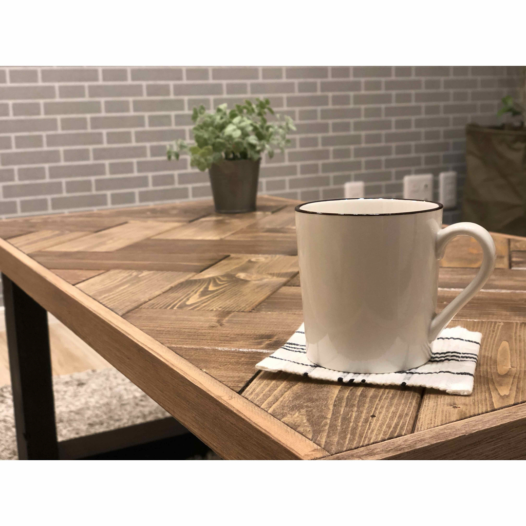 No.20 センターテーブル/ヘリンボーン/送料無料! No.20 センターテーブル/ヘリンボーン/送料無料!