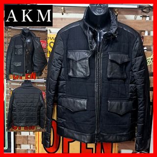 AKM - 【希少】AKM エイケイエム M-65 JKT ミリタリージャケット AKM - 【希少】AKM エイケイエム M-65 JKT ミリタリージャケット