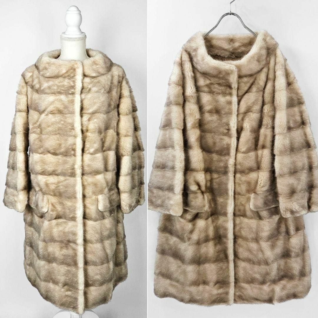 FOXEY - 【新品】フォクシー サファイアミンク 毛皮 コート FOXEY - 【新品】フォクシー サファイアミンク 毛皮 コート