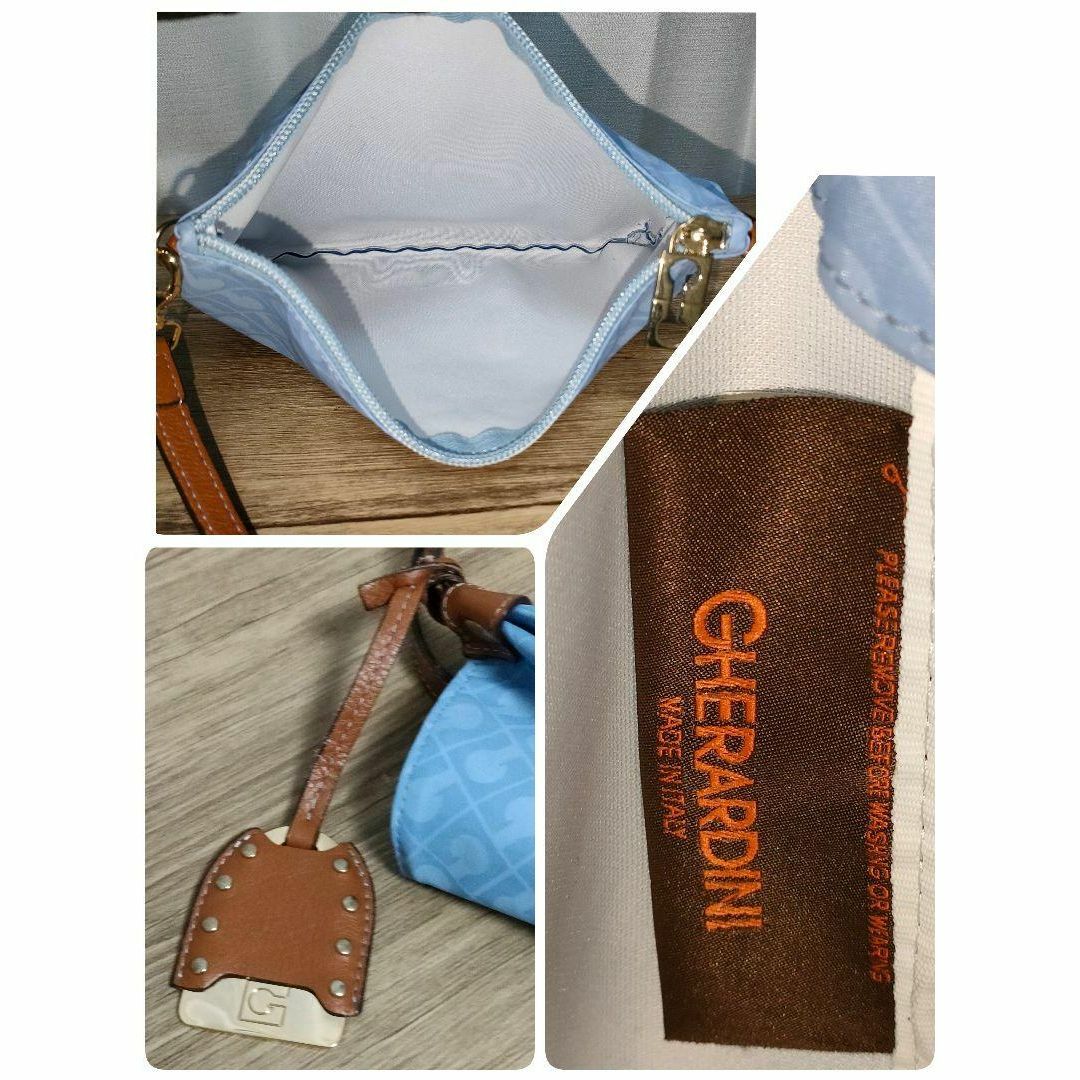GHERARDINI - ゲラルディーニ トートバッグ ライトブルー GHERARDINI - ゲラルディーニ トートバッグ ライトブルー