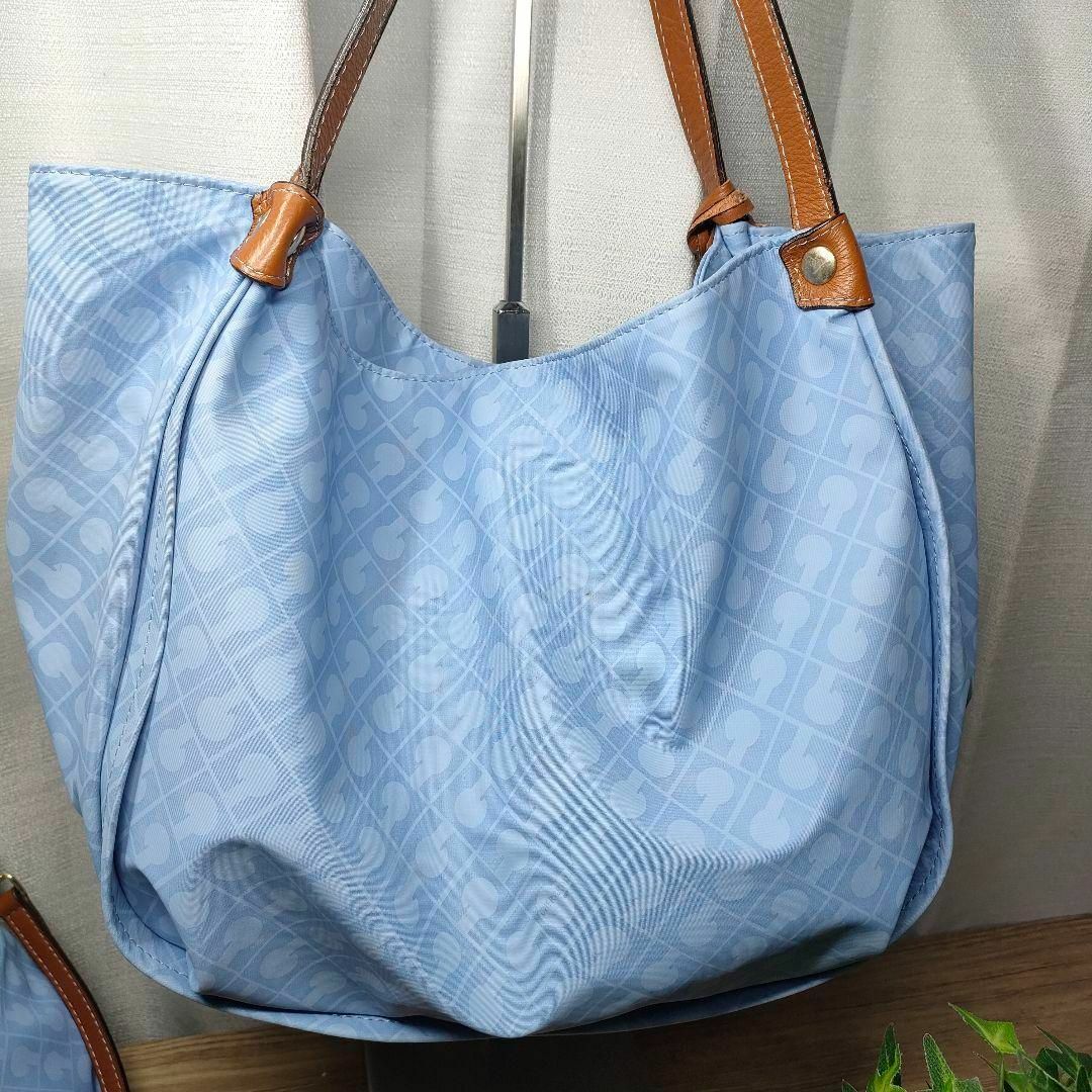 GHERARDINI - ゲラルディーニ トートバッグ ライトブルー GHERARDINI - ゲラルディーニ トートバッグ ライトブルー