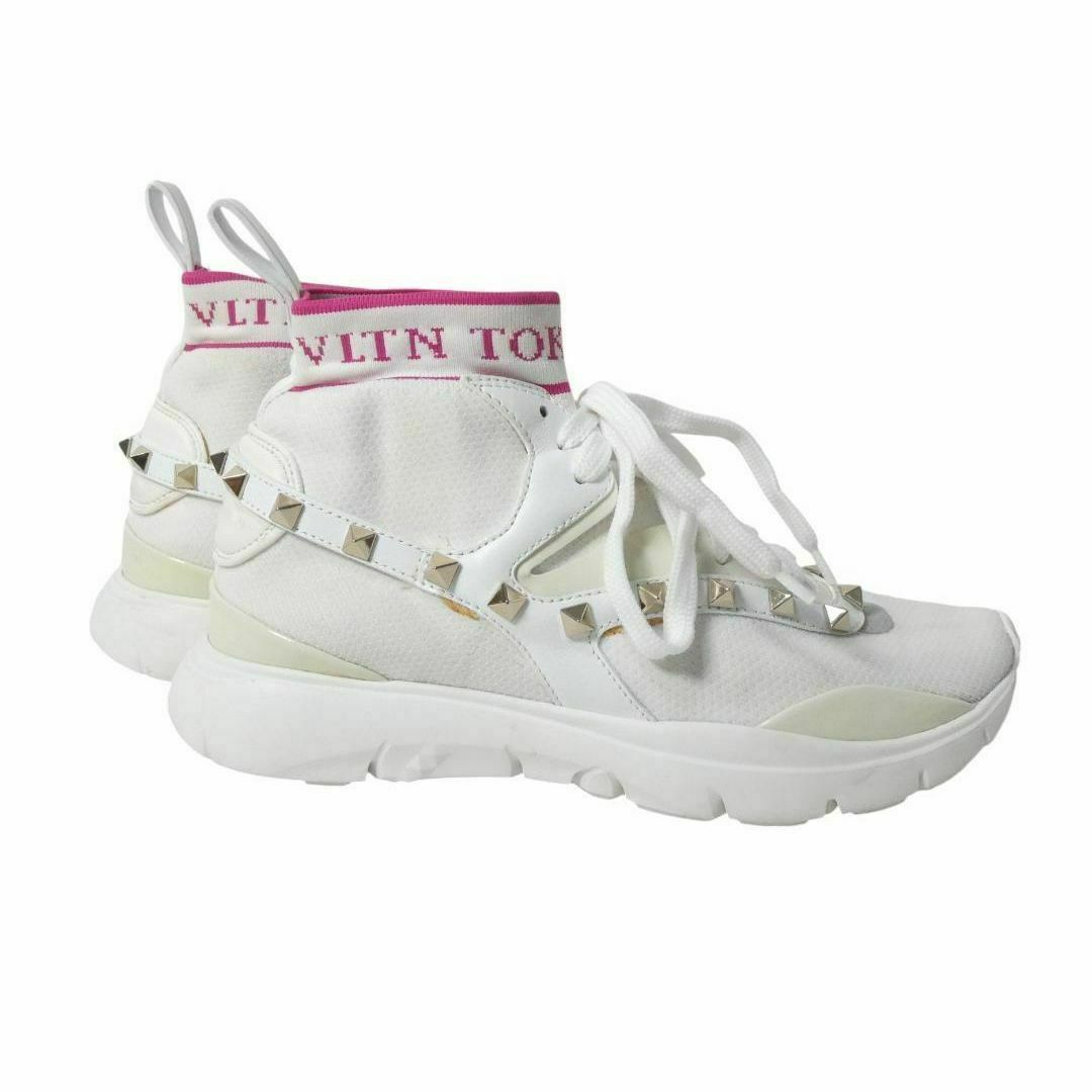 VALENTINO GARAVANI ロックスタッズ ハイカット スニーカー VALENTINO GARAVANI ロックスタッズ ハイカット スニーカー