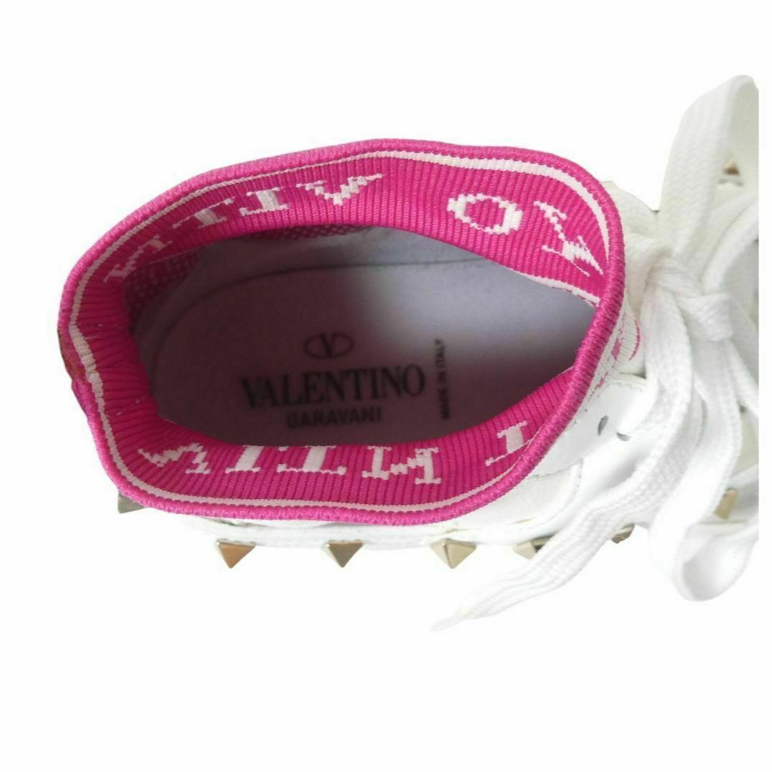 VALENTINO GARAVANI ロックスタッズ ハイカット スニーカー VALENTINO GARAVANI ロックスタッズ ハイカット スニーカー