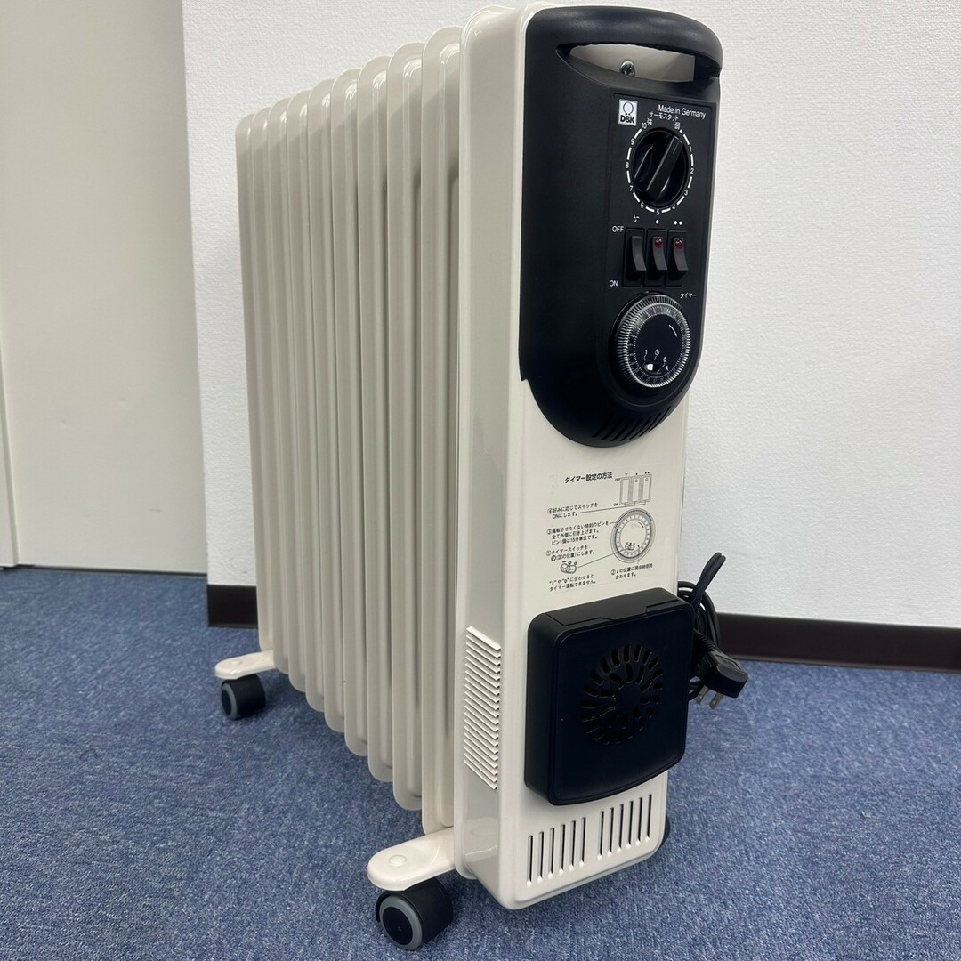 DBK オイルヒーター 代え セラミックファン付き DBK オイルヒーター 代え セラミックファン付き