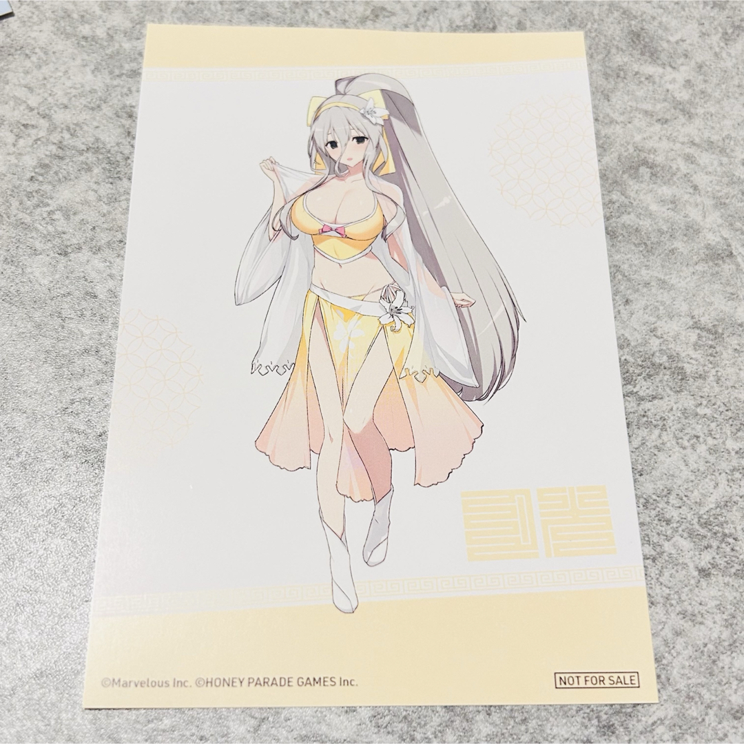 新品閃乱カグラ 月光 ポストカード エンタメ/ホビーのおもちゃ/ぬいぐるみ(キャラクターグッズ)の商品写真