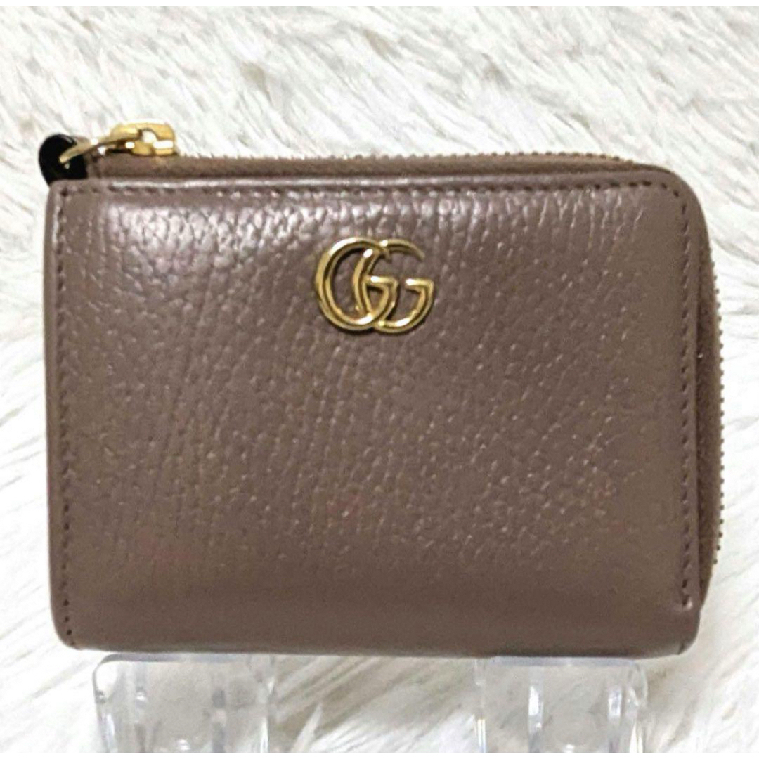 GUCCI グッチ ミニ財布 コンパクトウォレット ゴールド金具 L字 GUCCI グッチ ミニ財布 コンパクトウォレット ゴールド金具 L字