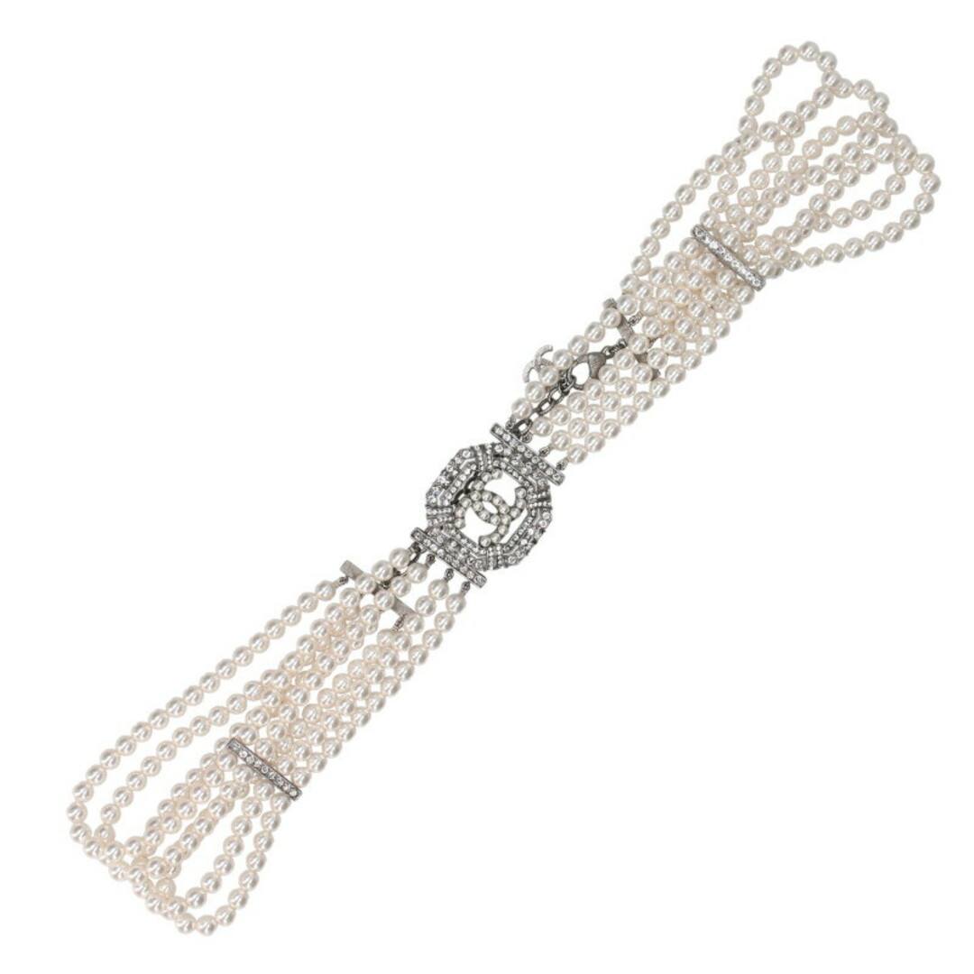シャネル FANCY BELT ココマークデザインパールベルト レディース シャネル FANCY BELT ココマークデザインパールベルト レディース