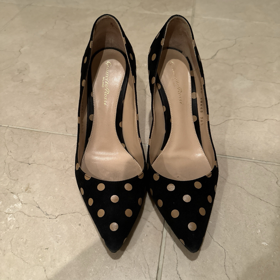 Gianvito Rossi - セール!【ジャンビトロッシ】ドット柄 Gianvito Rossi - セール!【ジャンビトロッシ】ドット柄