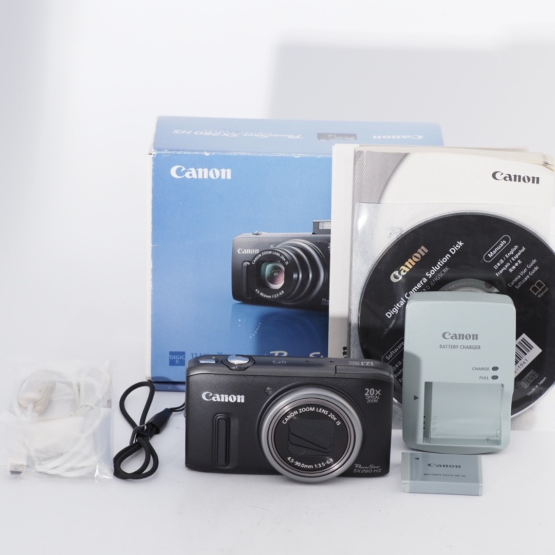 Canon キヤノン デジタルカメラ PowerShot SX260HS 光学20倍 Canon キヤノン デジタルカメラ PowerShot SX260HS 光学20倍
