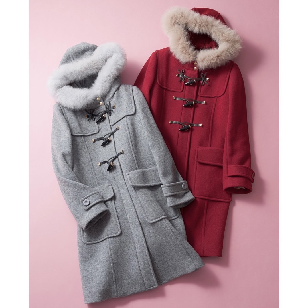 JILLSTUART - ジルスチュアート　グレーファーコート