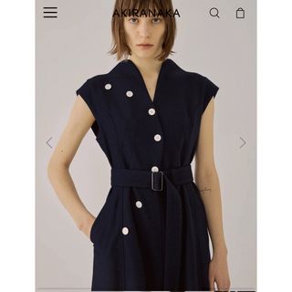 AKIRANAKA - 完売品 AKIRANAKA ワンピース ネイビー 1の通販 by AKIRANAKA - 完売品 AKIRANAKA ワンピース ネイビー 1の通販 by